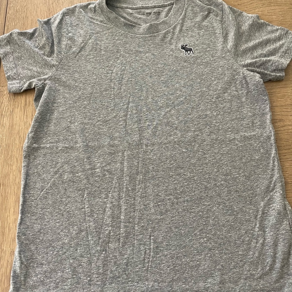 Gray Abercrombie & Fitch Youth/Boys T-Shirt